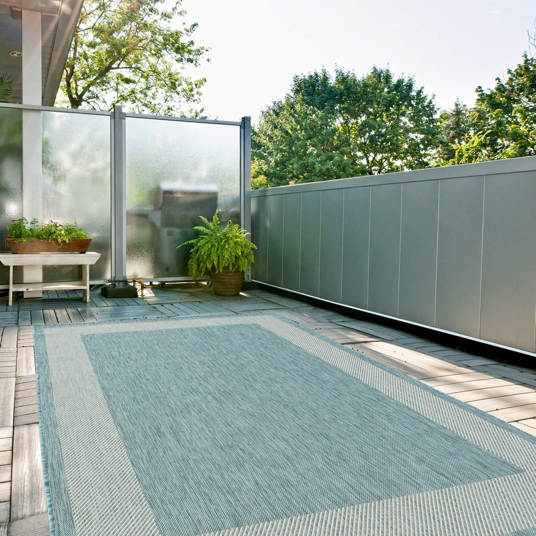 Ecology Collection Geometric Indoor / Outdoor Area Rug