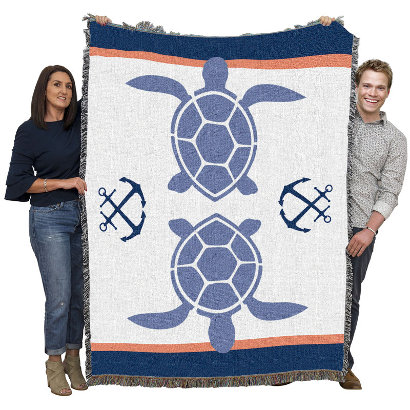 Jeté en coton Pure Country Weavers, L 72 po x l 54 po
