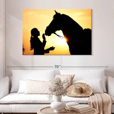 Brampt Horse And Girl