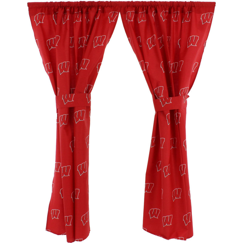 NCAA Semi Sheer Curtain