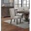 Chaises d'appoint traditionnelles 2Pc rembourrées