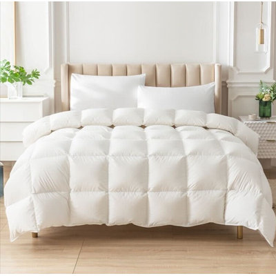Édredon en duvet d'oie blanche 500TC 725