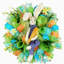 Couronne en maille 18 po