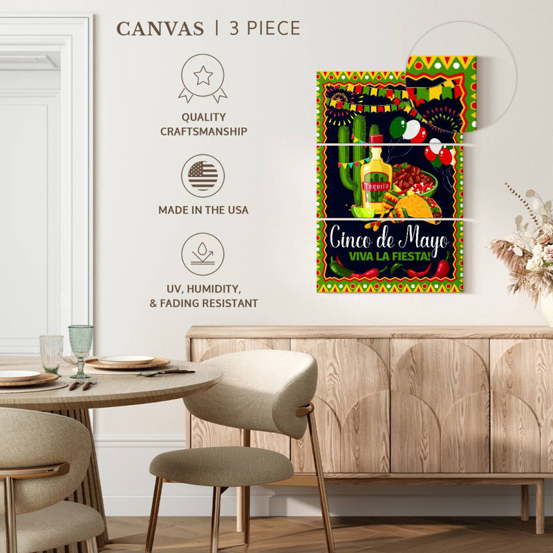 Lelend Cinco De Mayo Holiday, 65" H x 42" W