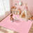 Machine Washable Non-Slip Oriental Area Rug Pink-1181484650-1177790214