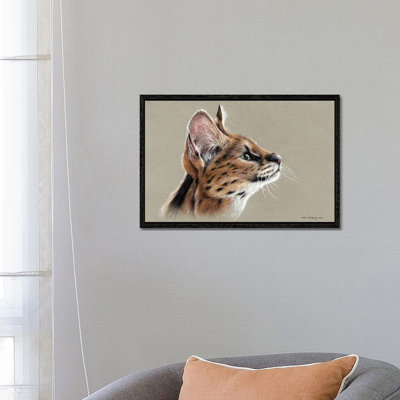 Serval by Sarah Stribbling - Gallery-Wrapped Canvas Giclée on Canvas