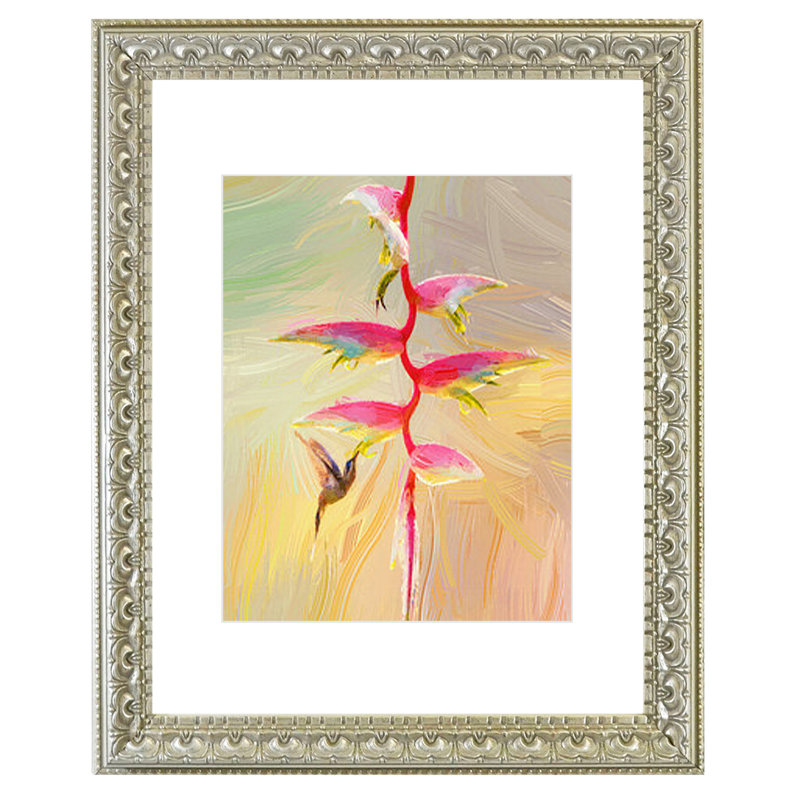 Boughton  Picture Frame, 8" x 10", Silver