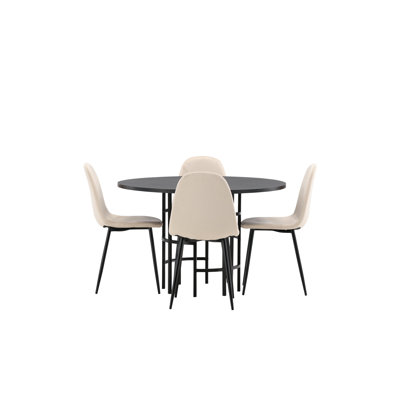 Quarles 4 - Person Dining Set