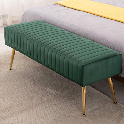 Banc en velours Rodjanae