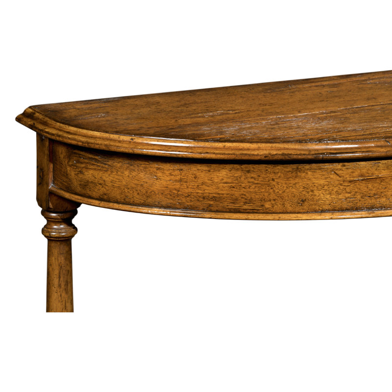 Console en bois massif 32,5 "Casallement Country, Noyer de maison de campagne