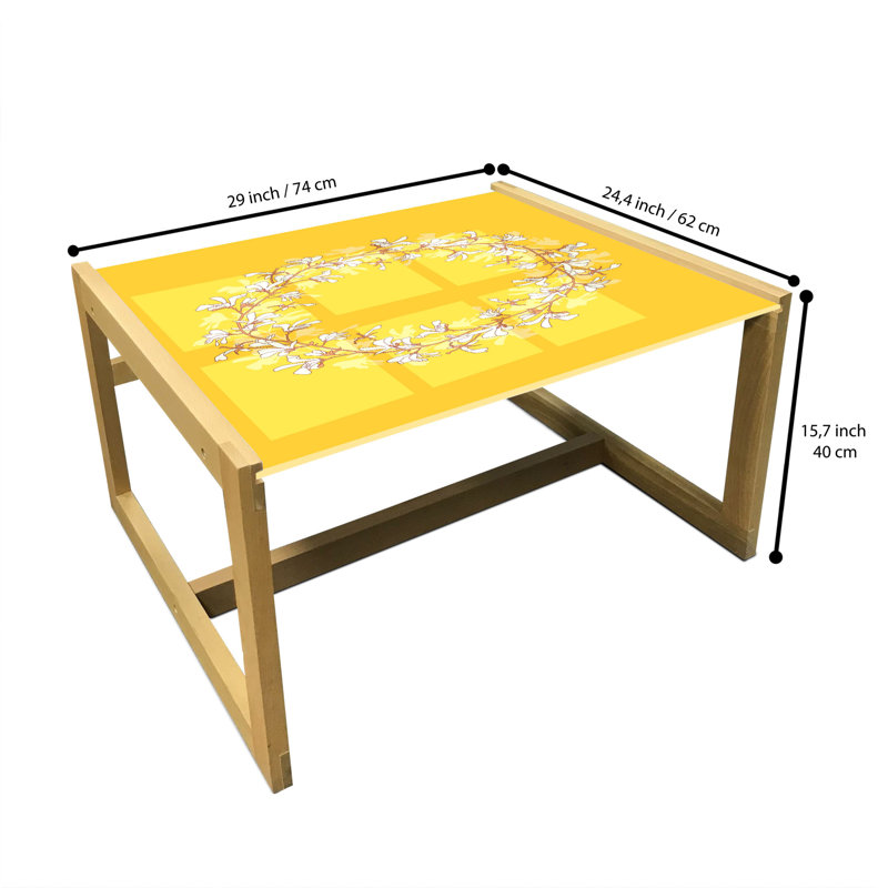 Jamespaul Sled Coffee Table, 62cm H x 74cm W x 40cm D
