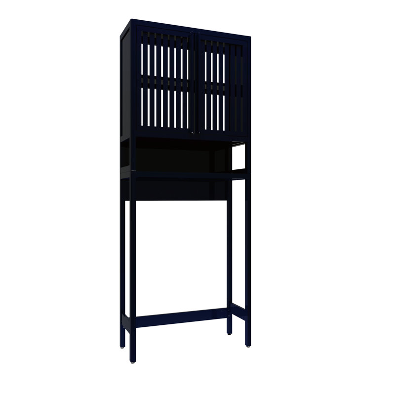 Rangement pour salle de bain Lowanna, Noir