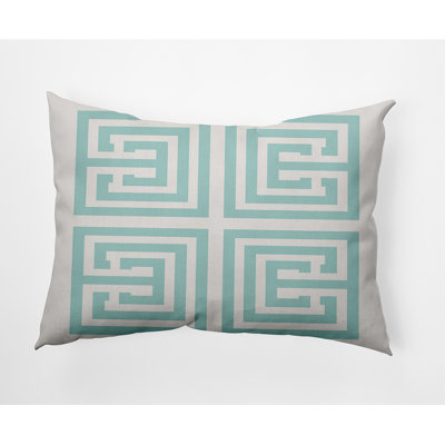 Nantucket Geometric Lumbar Pillow