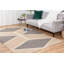 Kenyetta Geometric Hand-Loomed Jute/Sisal Area Rug in Gray/Ivory/Tan-792844666