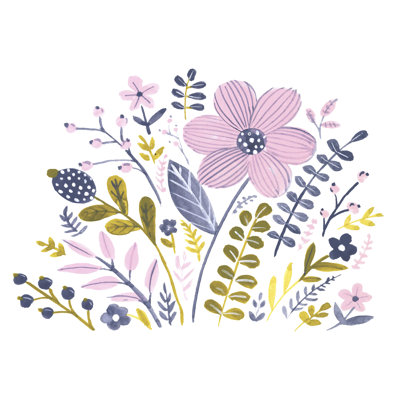 Sweet Folk Florals III