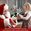 Décoration de Noël pour arbre de Noël, mini décorations de sapin de table artificielles avec ornements des Fêtes, pomme de pin, verdure pour foyer