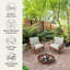 Eddie Bauer Sunbrella® Fabric 1-Piece Outdoor Louge Chair Cushion, 23"W x 27"L, Canvas Natural -18066172-92686484
