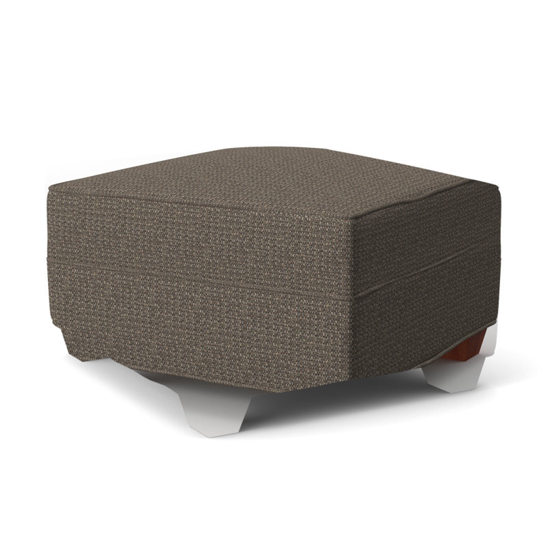 Phillips 26" Wide Rectangle Standard Ottoman, BM Cherry, Twiggy Fossil