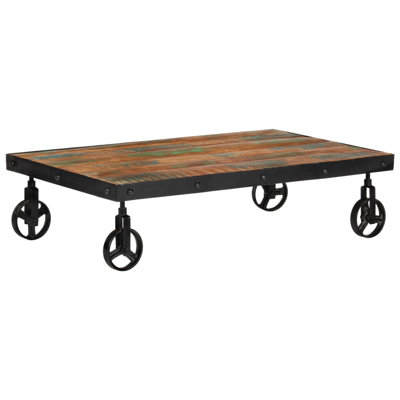 Tanmay Wheel Coffee Table