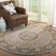 Gideon Hand Tufted Wool/Cotton/Latex Oriental Rug in Gray/Blue
