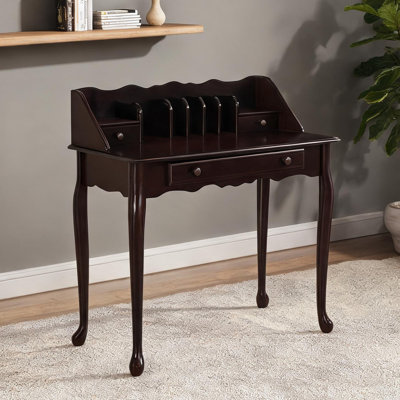 Bureau de construction vertical à fentes et en bois avec bureau personnel, comme illustré, poids du produit: 14,2 kg