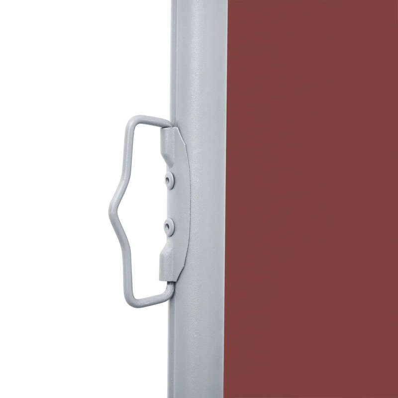 Dakota Fields 6cm W x 0cm D Fabric Brown Cover Motorised Retractable Side Awning