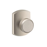Bowery Knob with Greenwich Trim Hall and Closet Lock