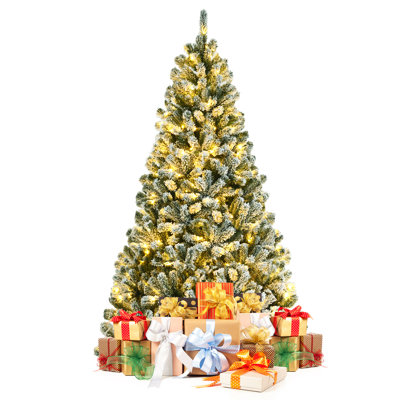 Gymax 6' Lighted Christmas Tree