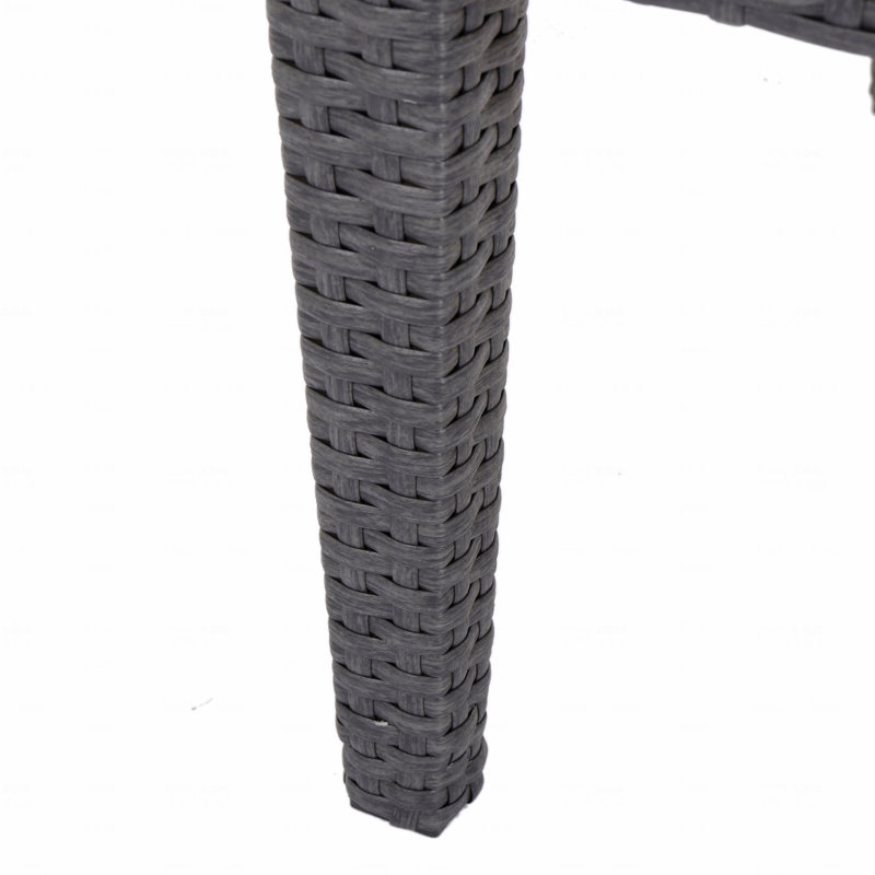 Outdoor Antibes Wicker Side Table,Accent Table