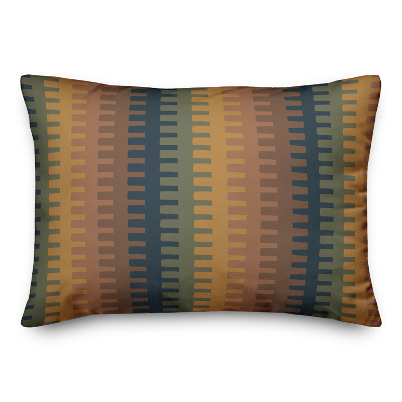  Geometric Rectangular Pillow Cover & Insert