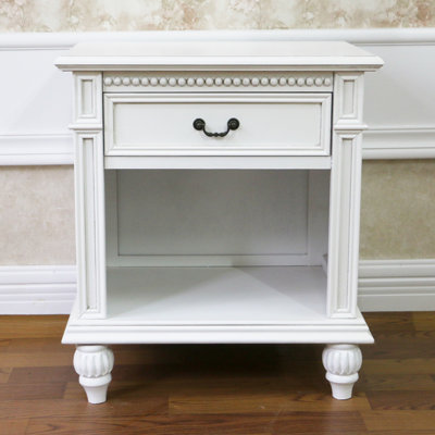 Aodee 23.5'' W Solid Wood Nightstand