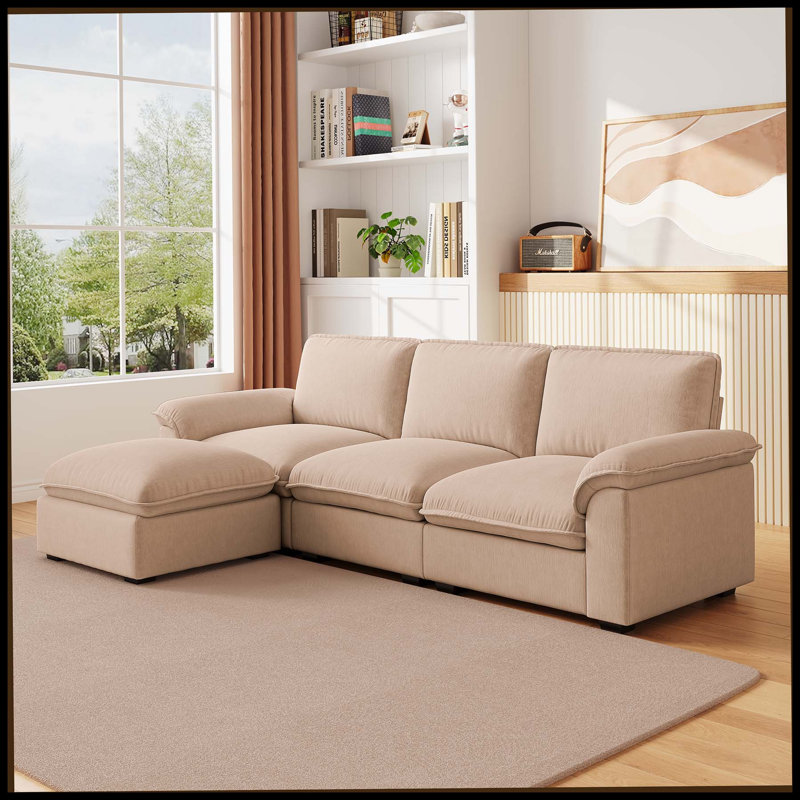 Canapé modulaire Cloud Couch For L, Café