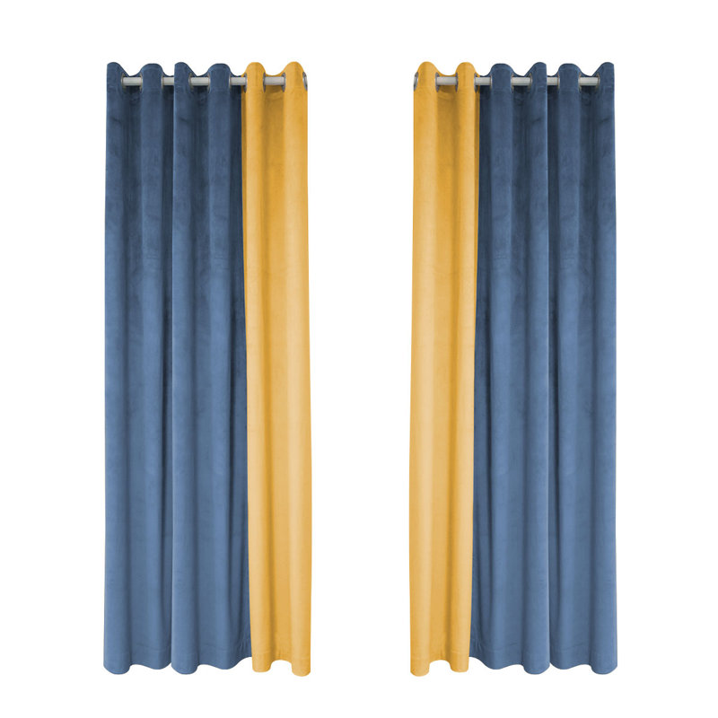 Kavayah Room Darkening Curtain Panel Pair, 52" x 95"