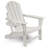  Cheryce HDPE Folding Adirondack Chair With Cup Holder-92316024