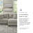 Ammon Sofa Chaise-120720823