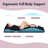Ergonomic Lash Bed Topper Pad, Foldable Curvy Massage Foam Cushion for Salon-465383831