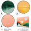 Green Red Magical Sunset Dunes I - Desert Wall Decor-1153436257-1153436270
