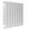 Blitz Hydronic Radiant Radiator Heater with Wall Bracket