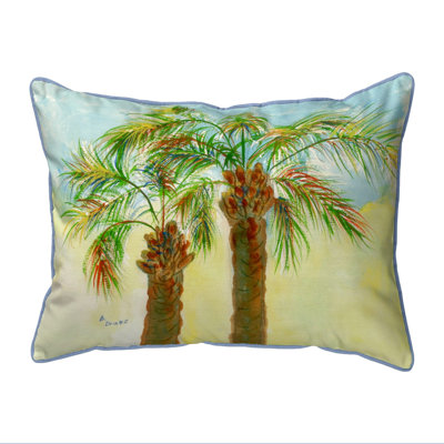 Housse et insert de coussin d'extérieur rectangulaire Palms Palms