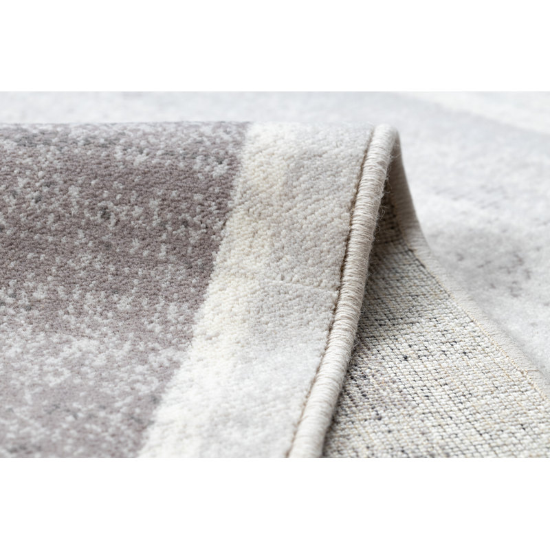 Clairice Geometric Wool Area Rug, Rectangle 80 x 150cm