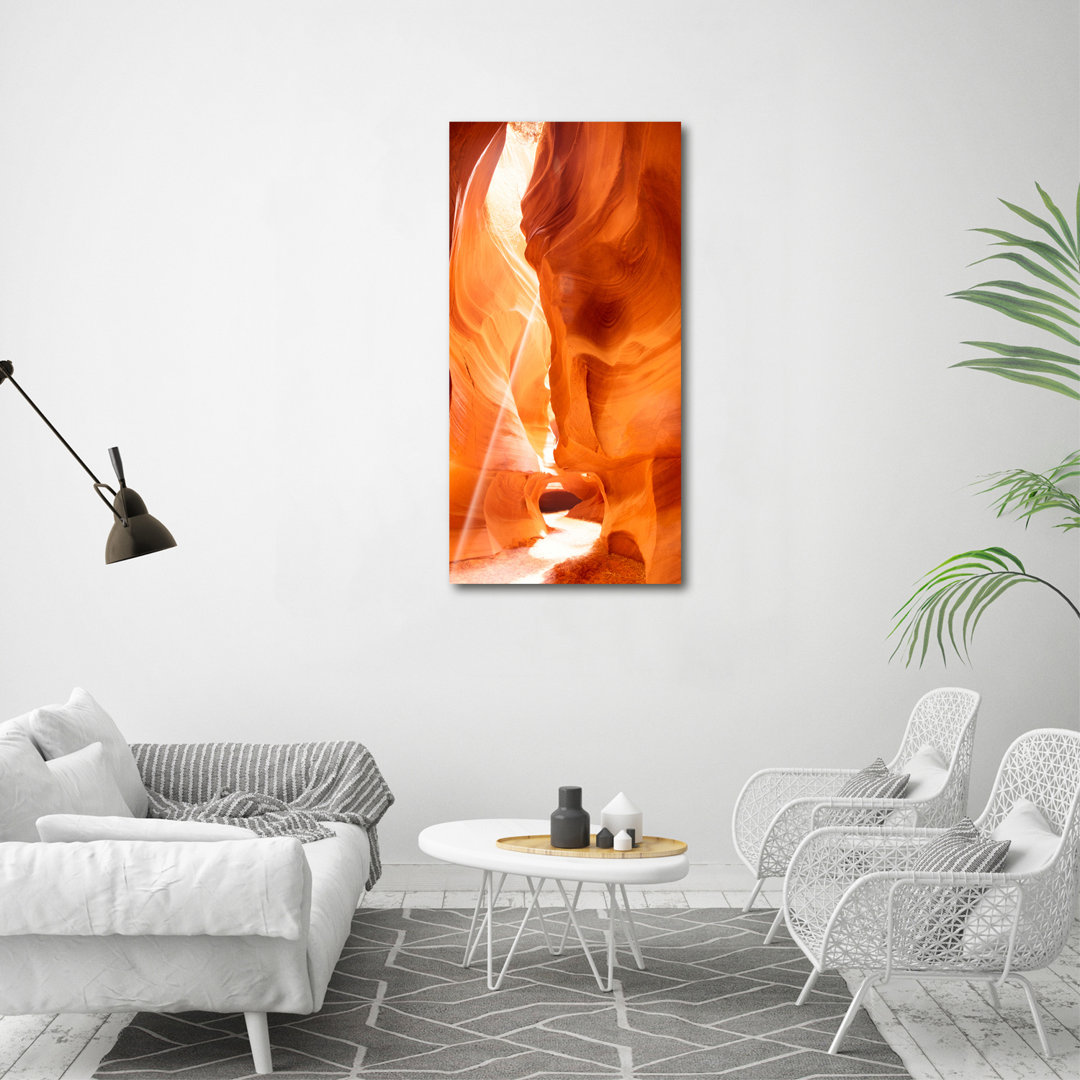 Ashrith Leinwanddruck - Wandkunst - Drucke auf Leinwand - 60X120 Bild Bildthema: Orangen und Wasser