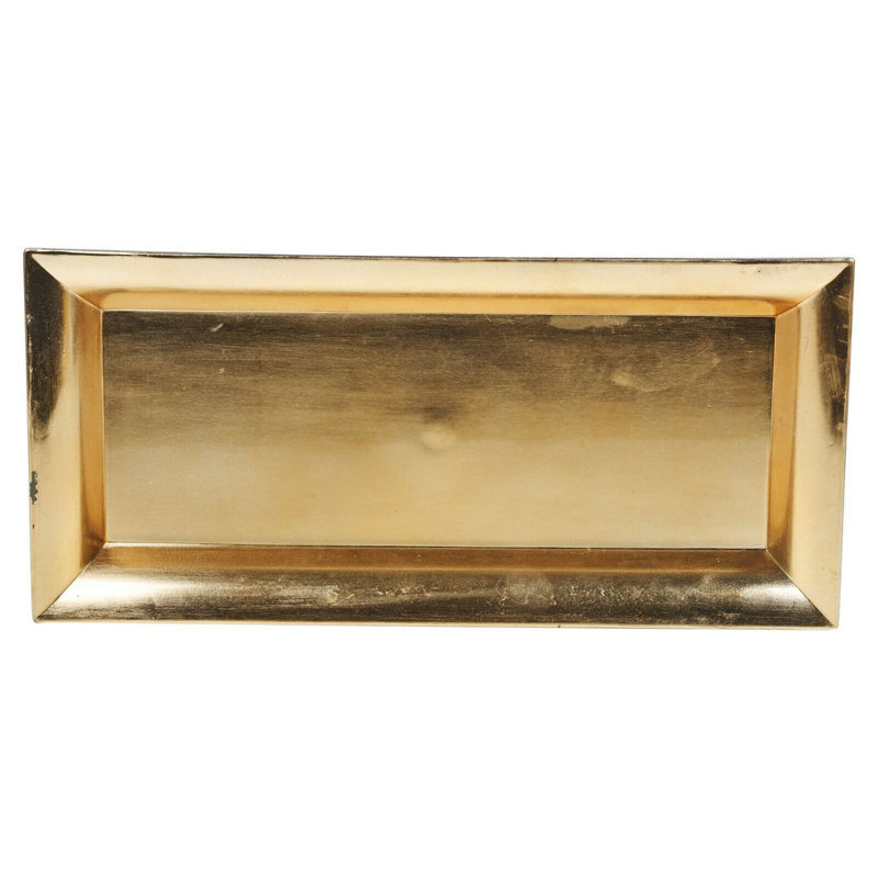 Rhonda Plastic / Acrylic Tray, Gold