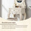 Ensemble de coiffeuse 23,62 "European Classical Beige