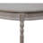 Light Brown Wood Half Moon Living Room Console Table-1362153377