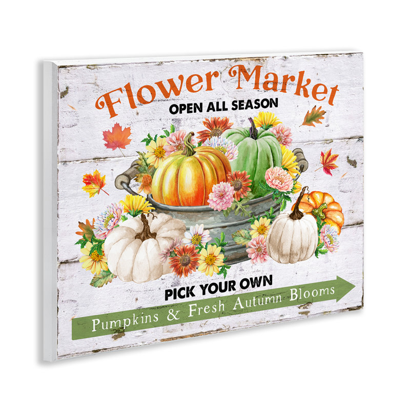  Art mural «Pick your propre marché d'automne» par Creatif Belle