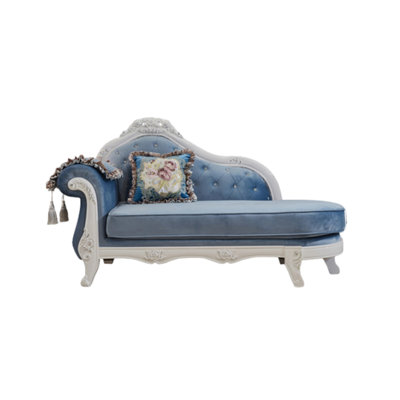 Chaise longue rembourrée de style européen