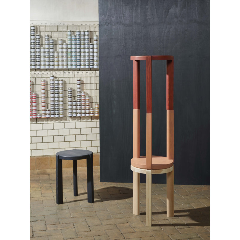 Ragnesminde Solid Wood End Table, Peach