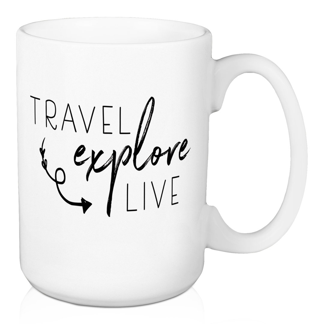 Koster Travel Explore Live Coffee Mug Wrought Studio™
