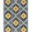 Tapis bleu / jaune Brenner-26967074
