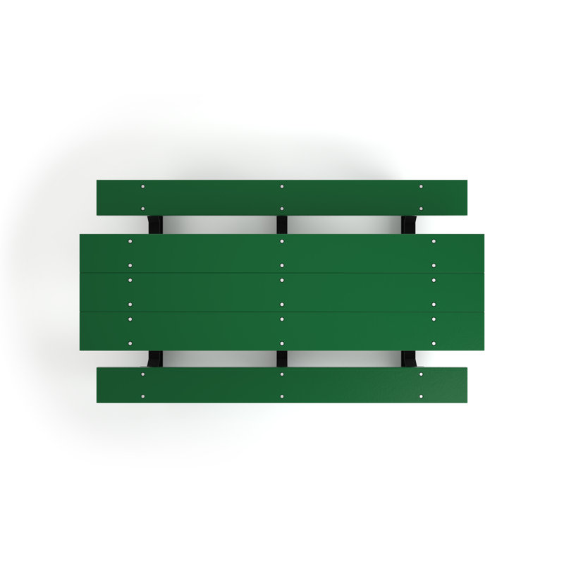 Table de pique-nique Park Place, Vert, H 30,5 po x l 96 po x P 58 po